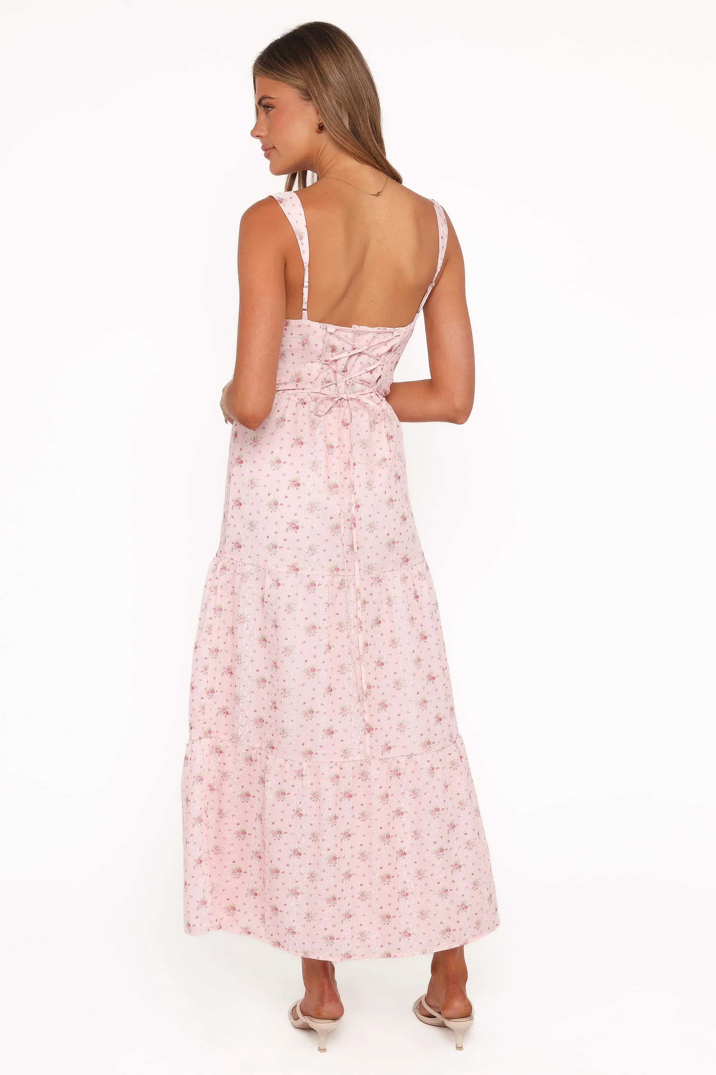 Kendra Maxi Dress - Pink Floral